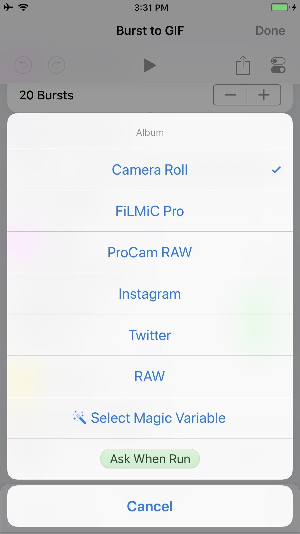 Как превратить серийные фотографии в GIF на вашем iPhone