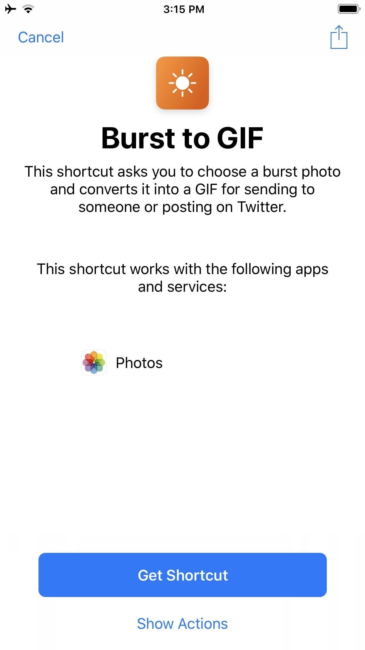 Как превратить серийные фотографии в GIF на вашем iPhone