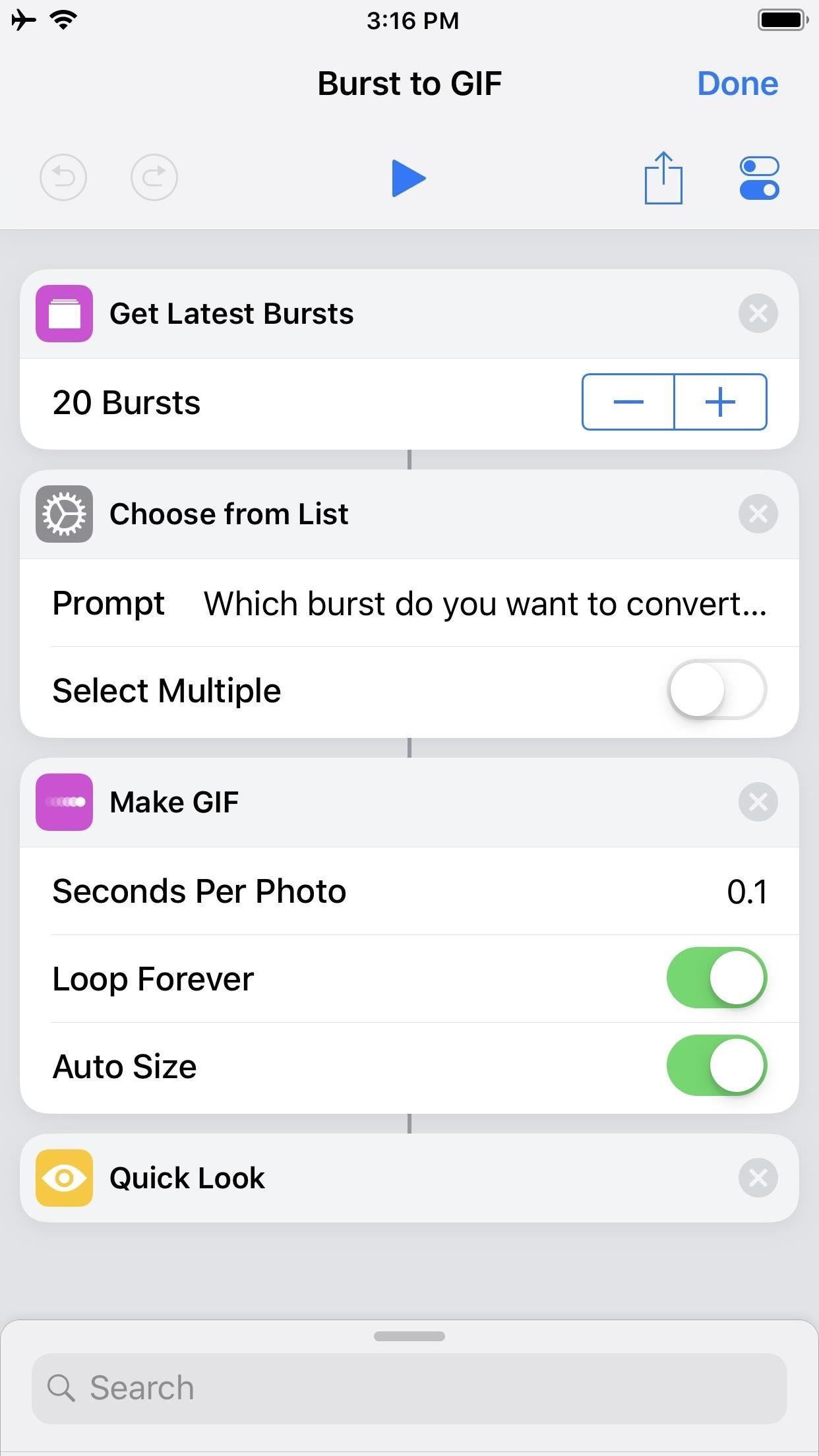 Как превратить серийные фотографии в GIF на вашем iPhone