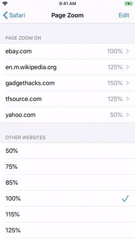 Как сделать текст больше или меньше в iOS 13's Safari — Without Affecting the Rest of the Webpage