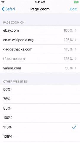 Как сделать текст больше или меньше в iOS 13's Safari — Without Affecting the Rest of the Webpage