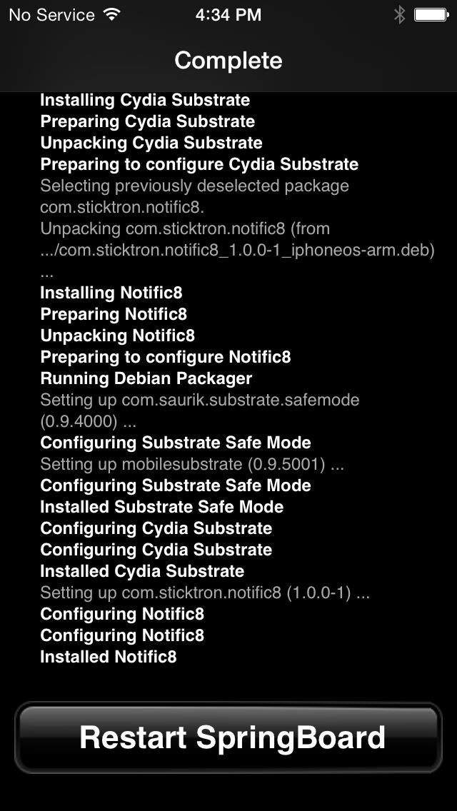 Как установить iOS 8's New Notification Center on iPads & iPhones Running iOS 7