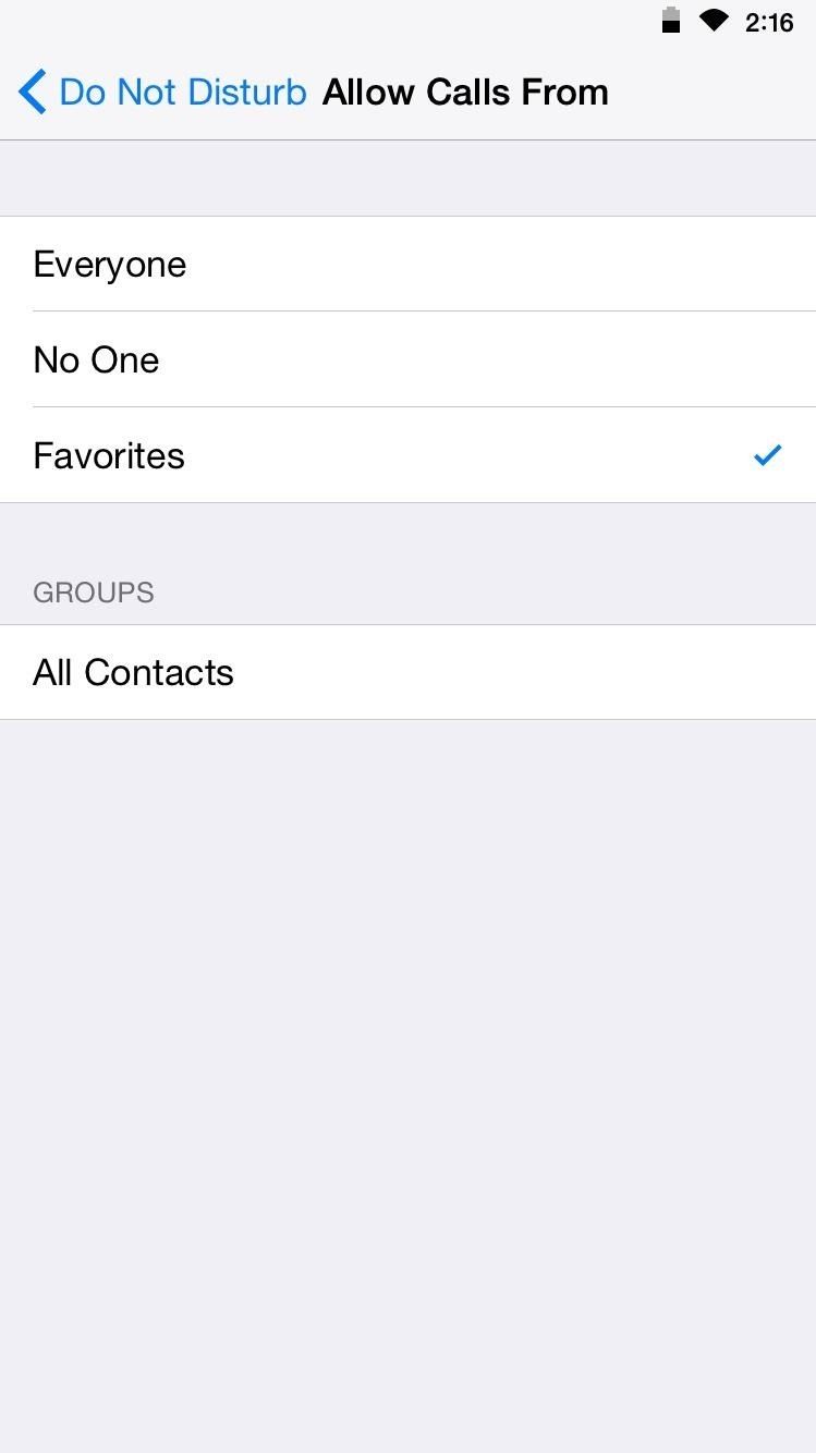 Настройте «Не беспокоить» на своем iPhone, чтобы важные звонки всегда проходили