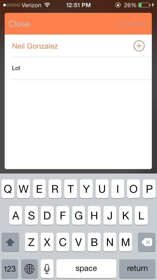 Новое приложение для самоуничтожения сообщений