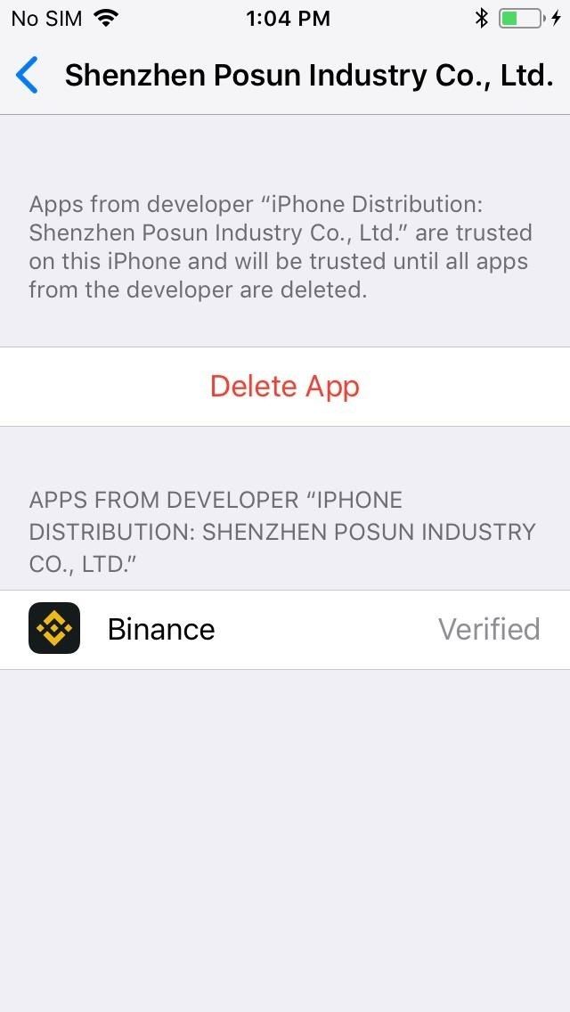 Binance 101: как установить мобильное приложение на свой iPhone