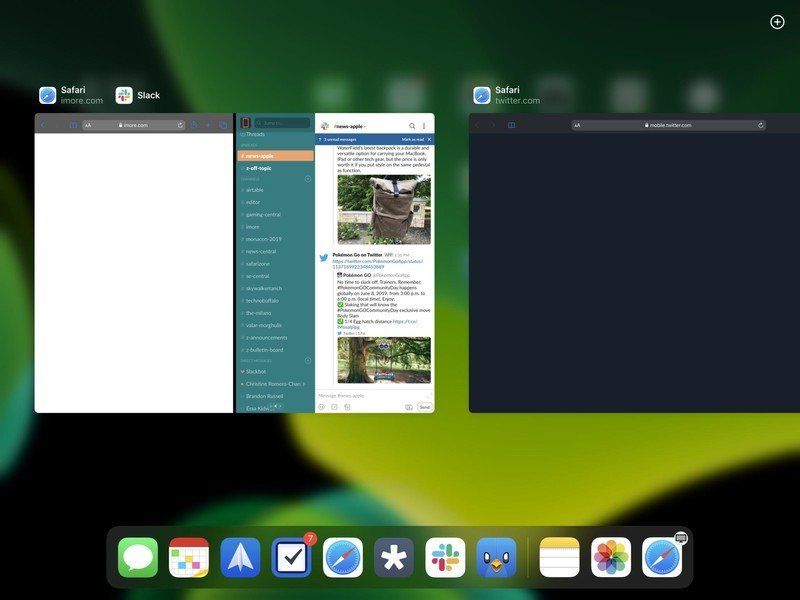 Приложение Exposé с главного экрана Приложение Exposé с главного экрана