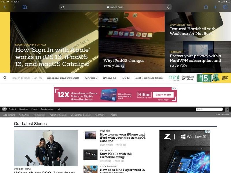 iPadOS Safari вышел из режима разделения экрана iPadOS Safari вышел из режима разделения экрана