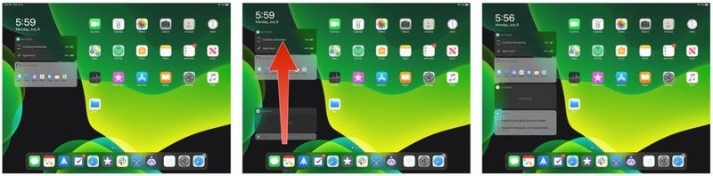 Проведите вверх от закрепленных избранных, чтобы увидеть оставшиеся виджеты Проведите вверх от закрепленных избранных, чтобы увидеть оставшиеся виджеты