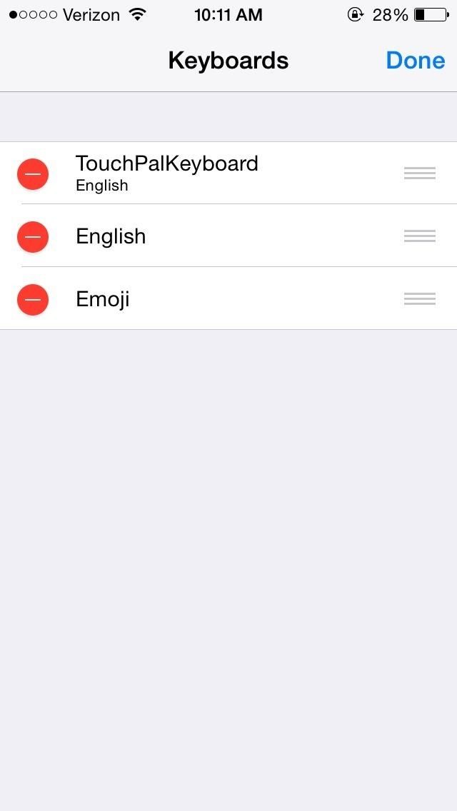 Как настроить TouchPal и другие сторонние клавиатуры на вашем iPhone в iOS 8