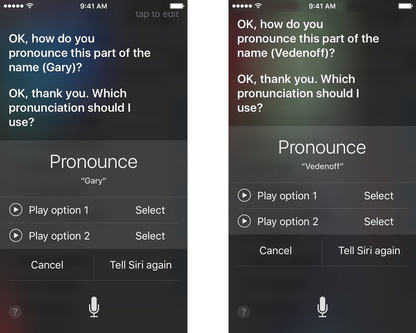 Эй, Сири, ты're pronouncing it wrong.
