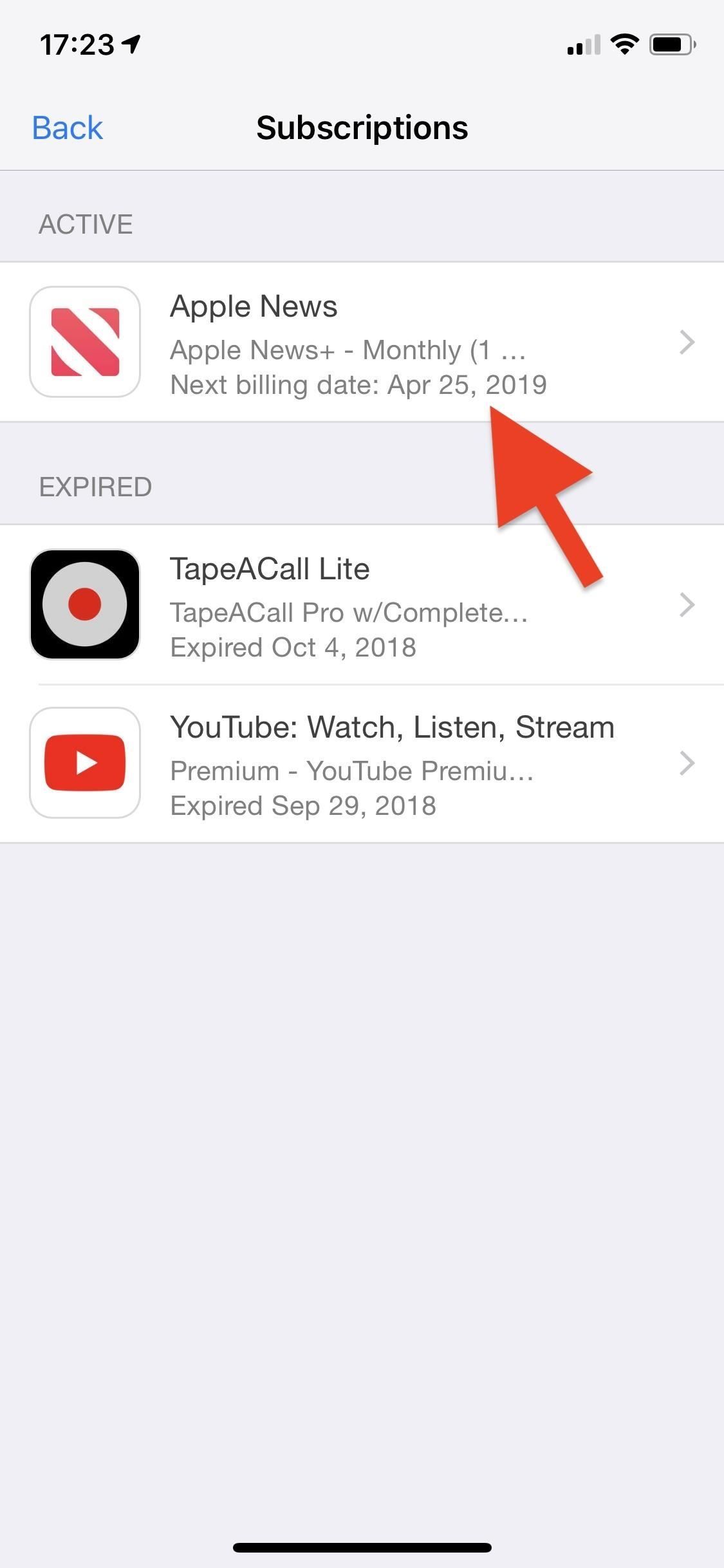 Как отменить Apple News + Автообновление до окончания бесплатного пробного периода