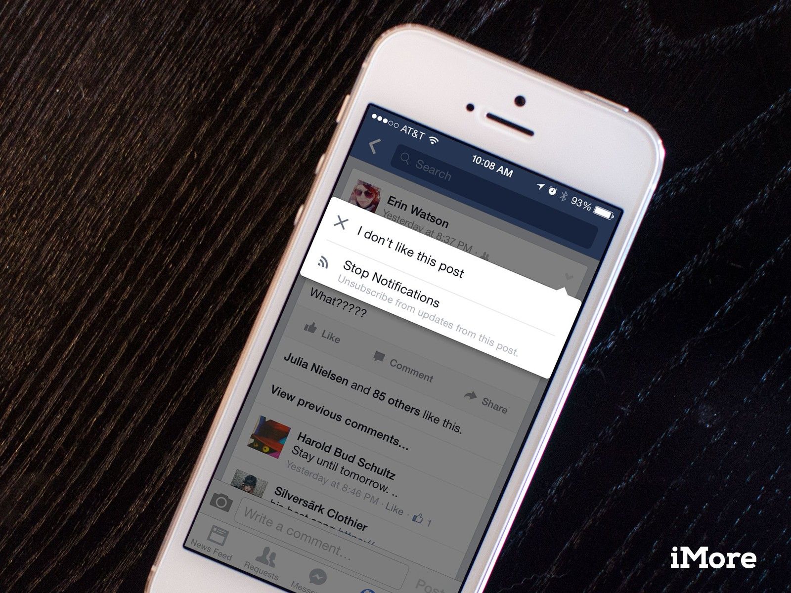 Как отписаться от уведомлений об обновлениях статуса, фотографиях, страницах и многом другом с Facebook для iOS