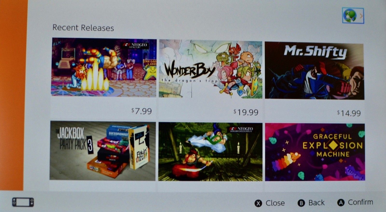 Выберите свой профиль в правом верхнем углу