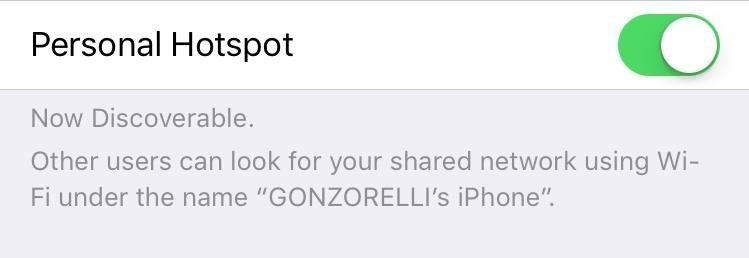 Как поделиться своим iPhone's Internet Connection with Other Devices