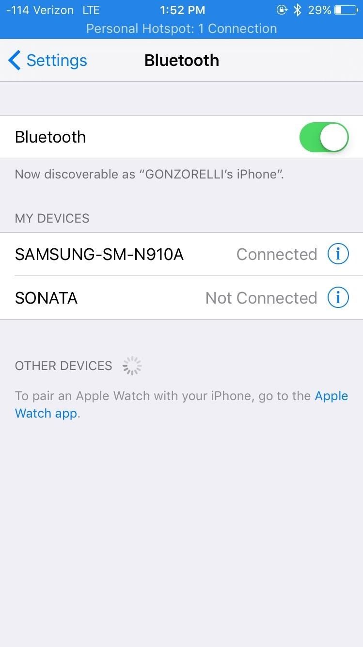 Как поделиться своим iPhone's Internet Connection with Other Devices