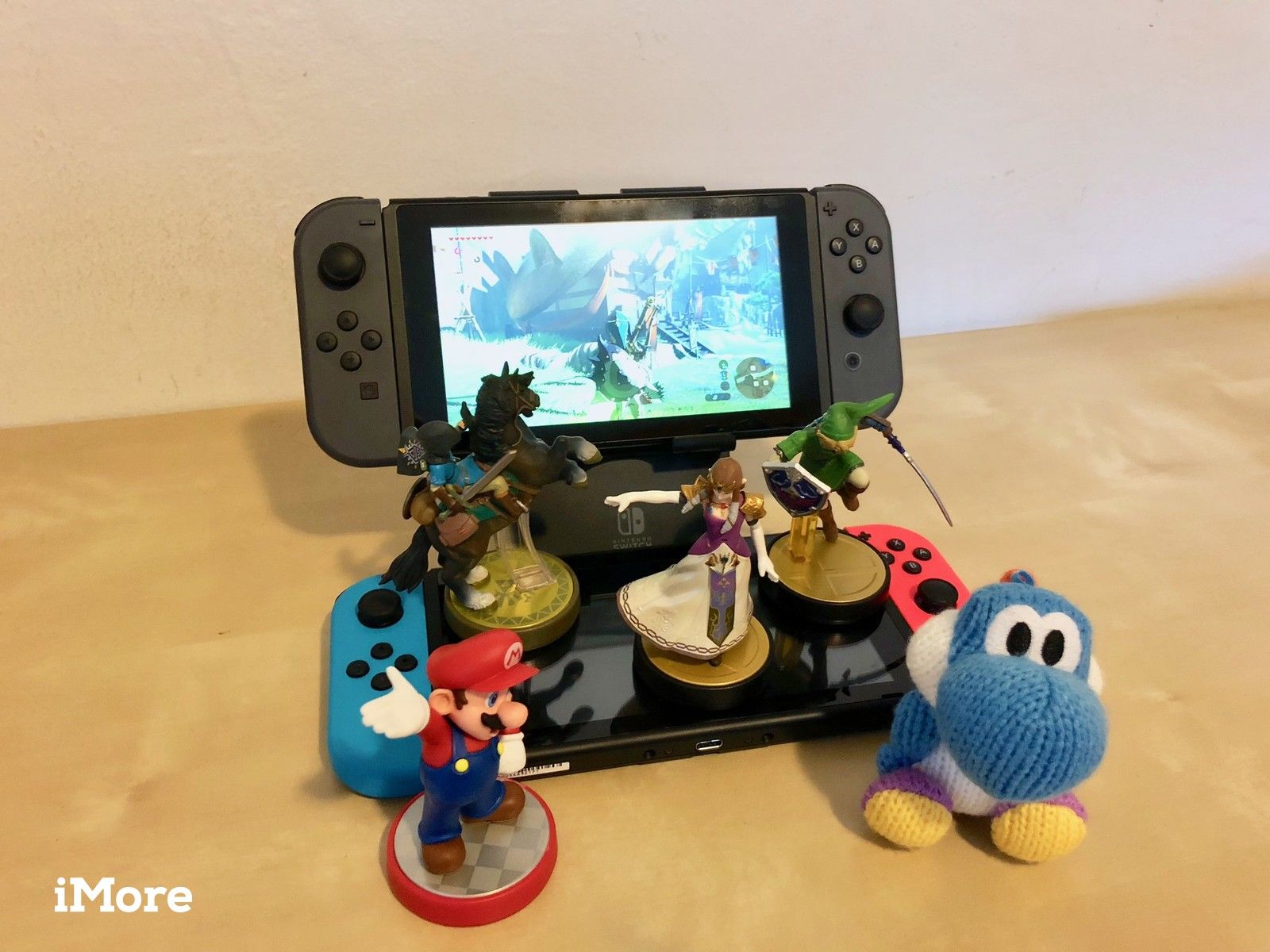 Совместное использование amiibo на Nintendo Switch