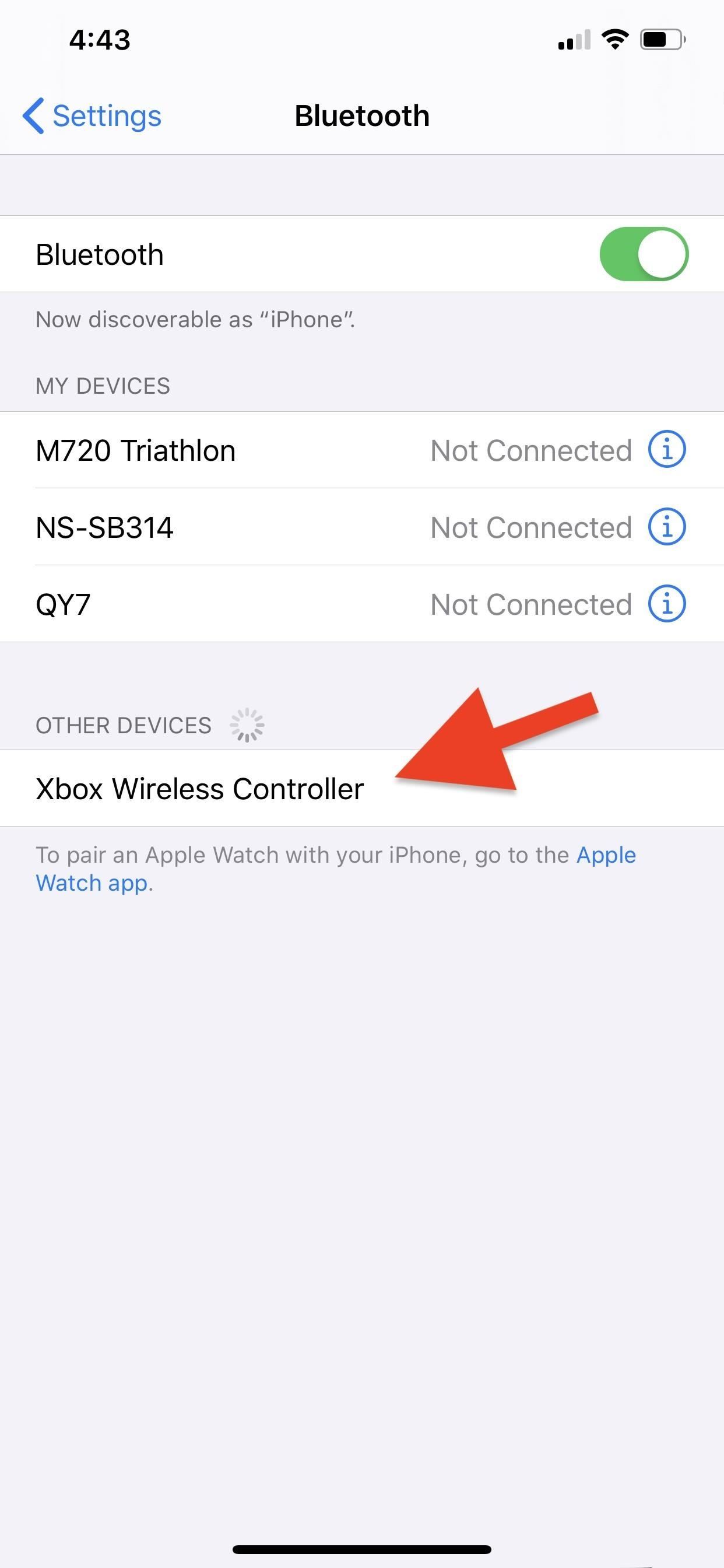 Как подключить беспроводной контроллер Xbox к iPhone для более удобной игры
