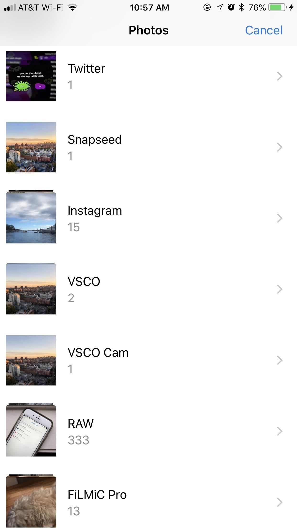 Как получить доступ к библиотеке фотографий в сообщениях для iOS 12, чтобы отправить уже сделанные фотографии и видеоролики
