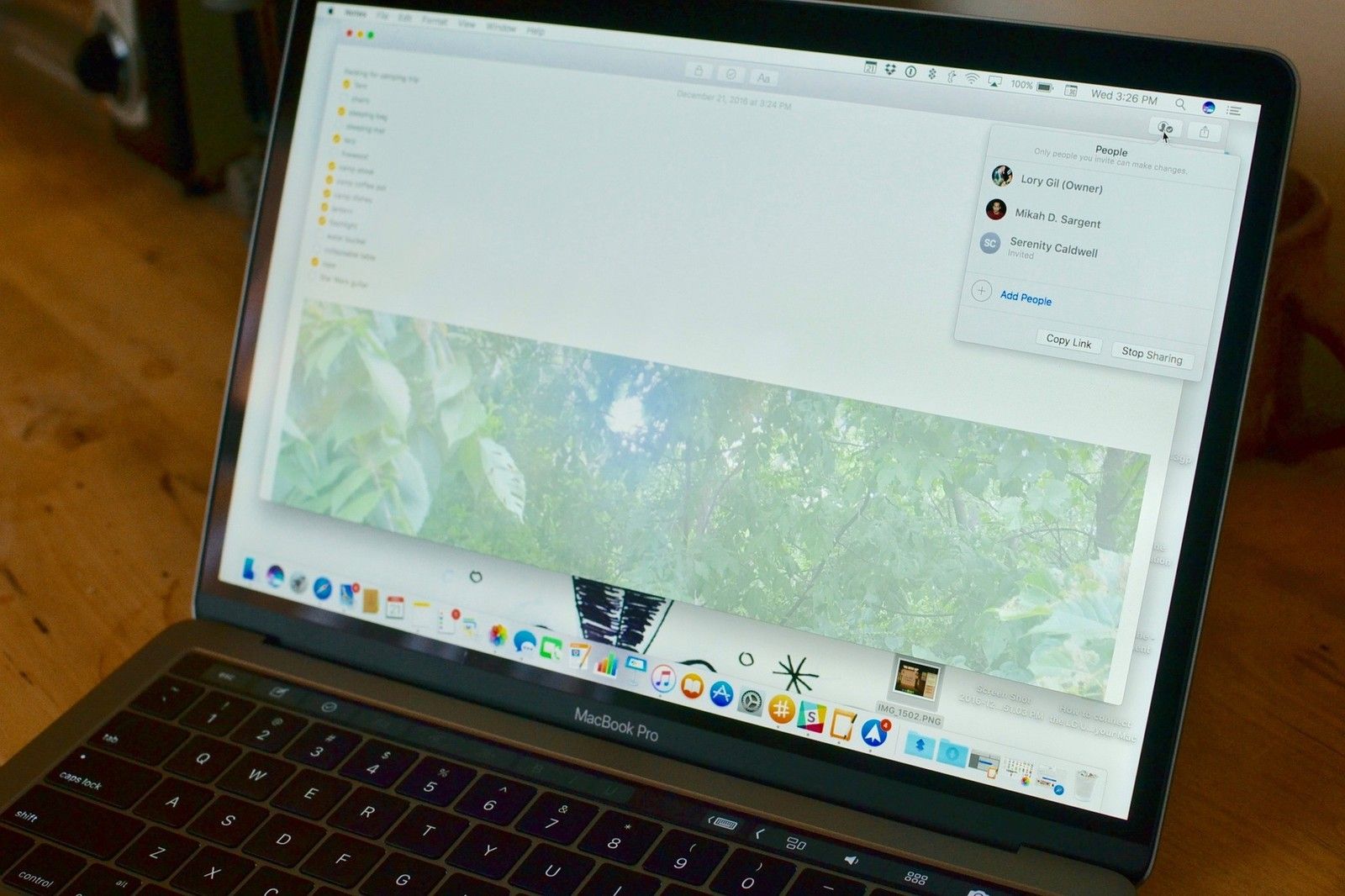 Заметки на Mac