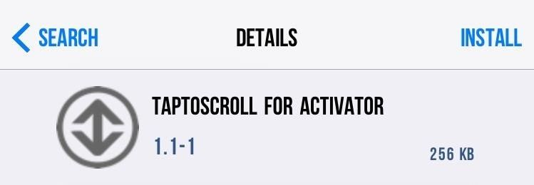 Перейдите к нижней или средней части страницы на вашем iPhone, а не только к вершине