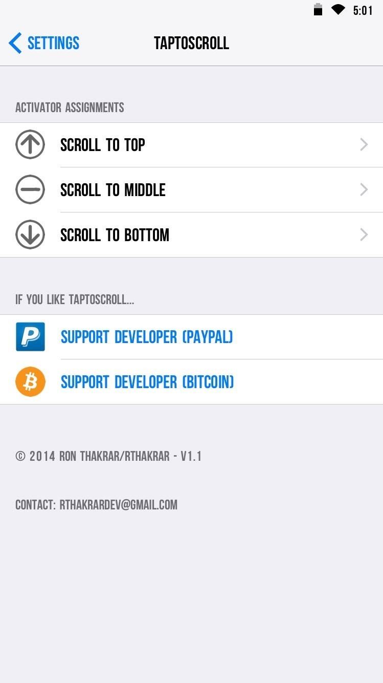 Перейдите к нижней или средней части страницы на вашем iPhone, а не только к вершине