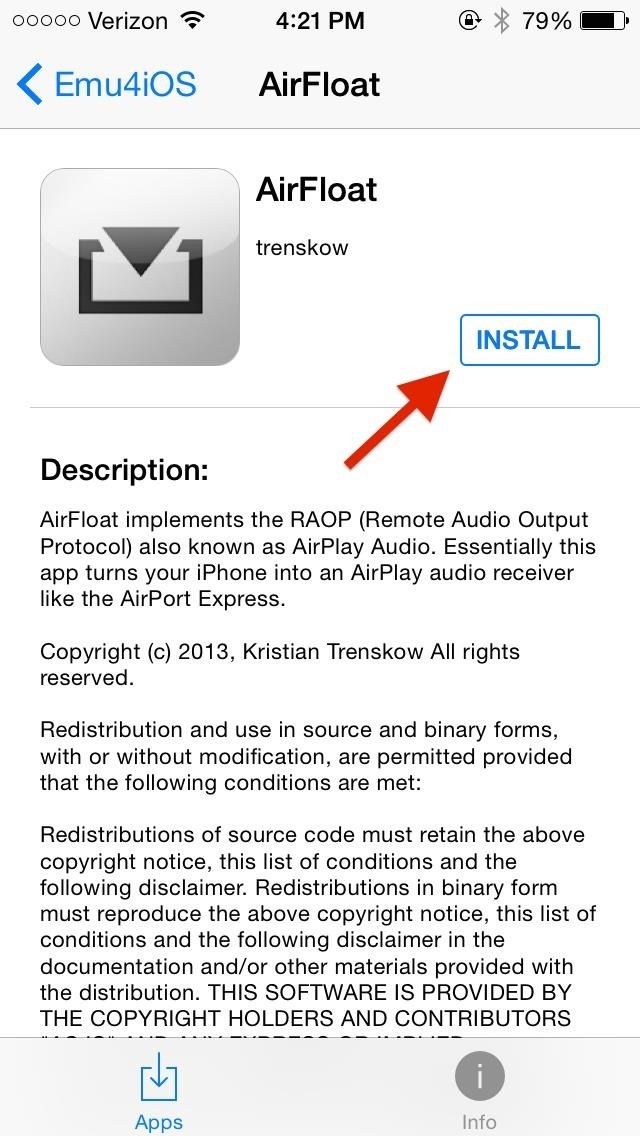 Превратите любой iPad, iPhone или iPod Touch в приемник AirPlay - без джейлбрейка!