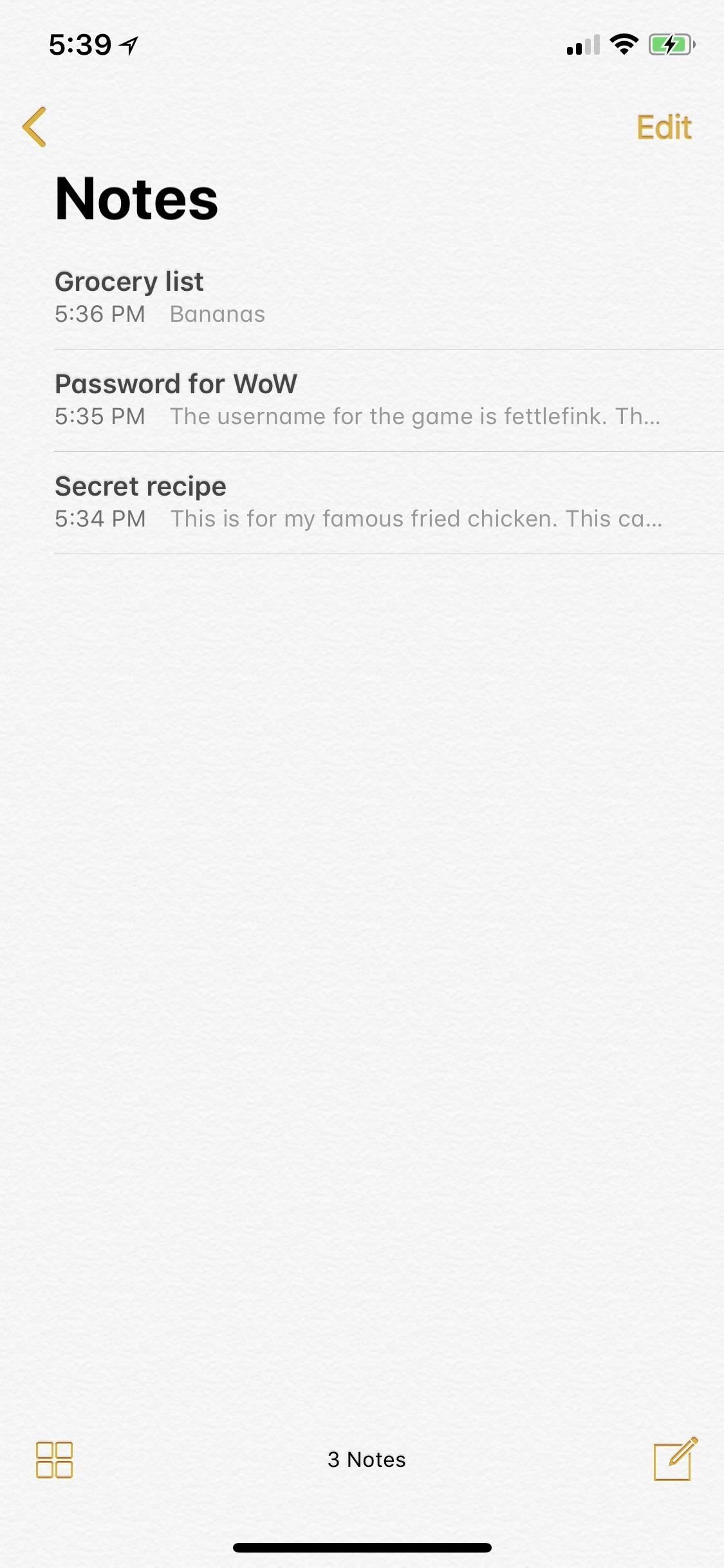 Примечания 101: хитрость для защиты каждой заметки с помощью отдельных уникальных паролей