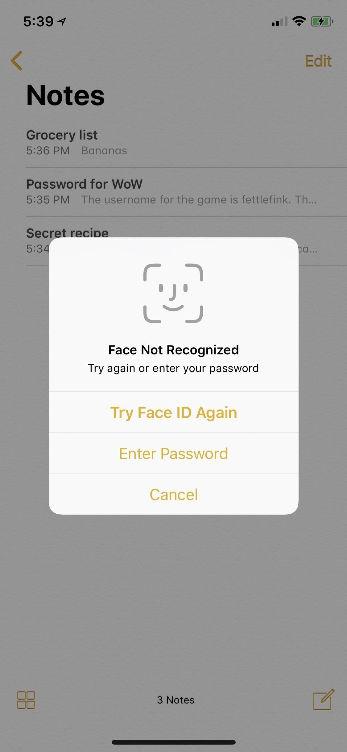 Примечания 101: хитрость для защиты каждой заметки с помощью отдельных уникальных паролей