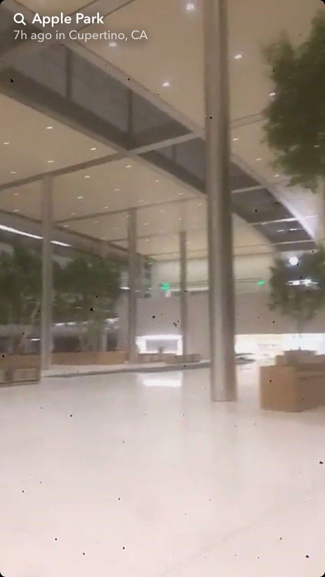 Внутри Apple Park
