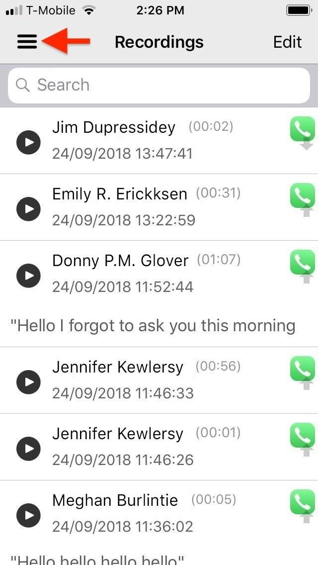 Tweak джейлбрейк записи звонков позволяет записывать звонки iPhone для дешевых