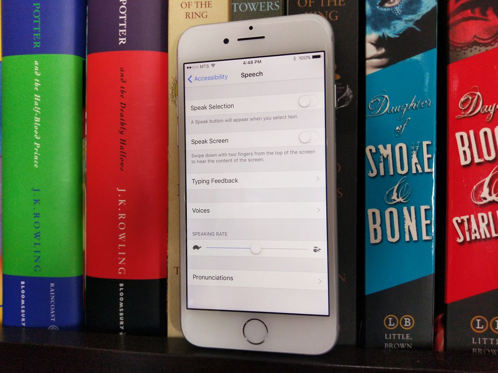 Как включить Разговорный текст на iPhone и iPad