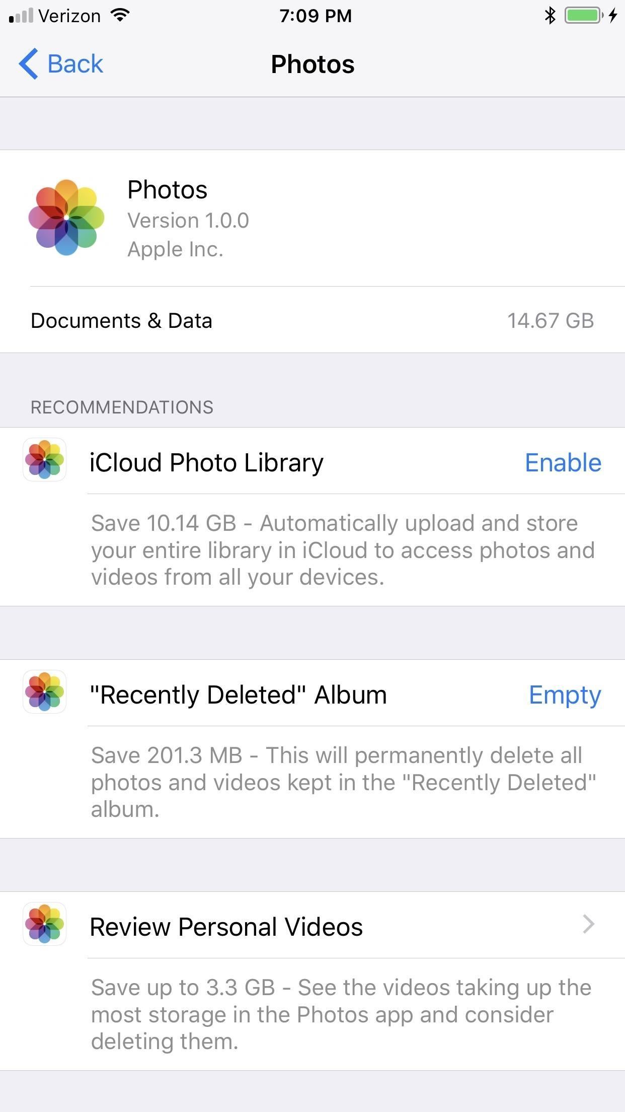 iOS 11 только что обновила iPhone's Storage Management System with More Features
