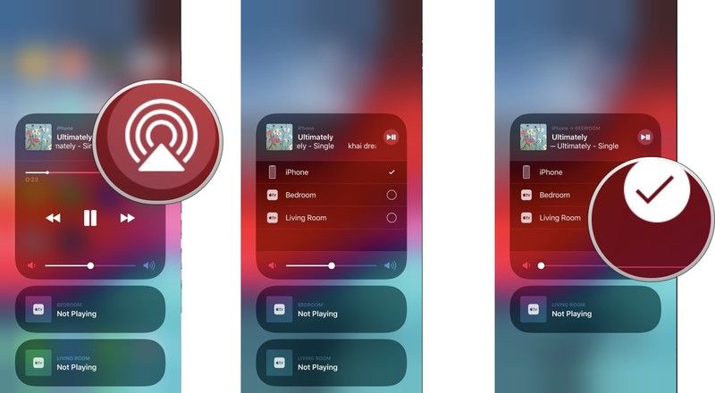 аудио трансляция на Apple TV