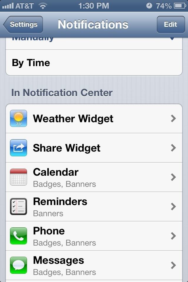 поделиться виджетом