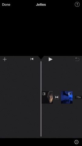 Как добавить переходы In-In, Fade-Out и Fade-Through в проекты iMovie на вашем iPhone