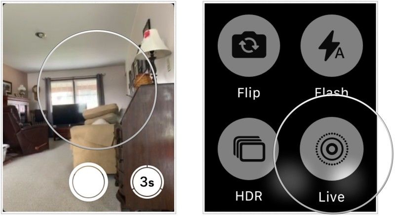 Живые фотографии Apple Watch