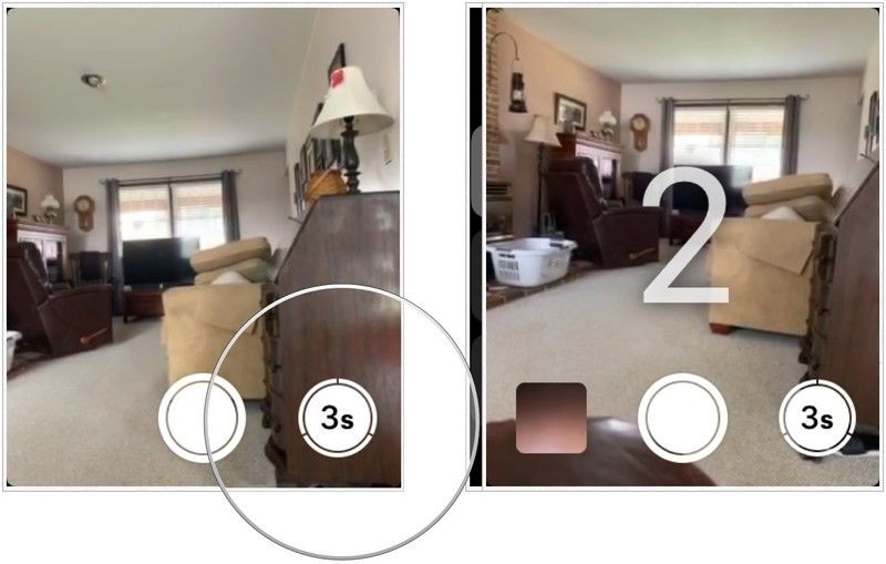 отсчет камеры