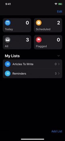 Как изменить цвета списка и иконки в iOS 13's Reminders App for a More Customized Look