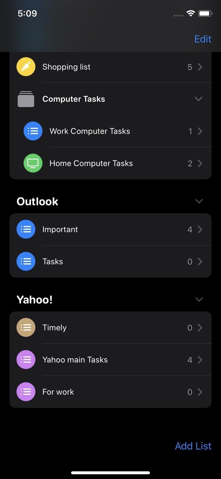 Как изменить цвета списка и иконки в iOS 13's Reminders App for a More Customized Look