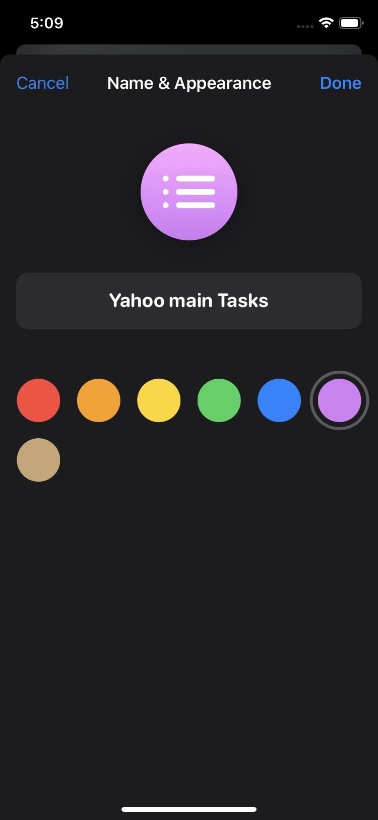 Как изменить цвета списка и иконки в iOS 13's Reminders App for a More Customized Look