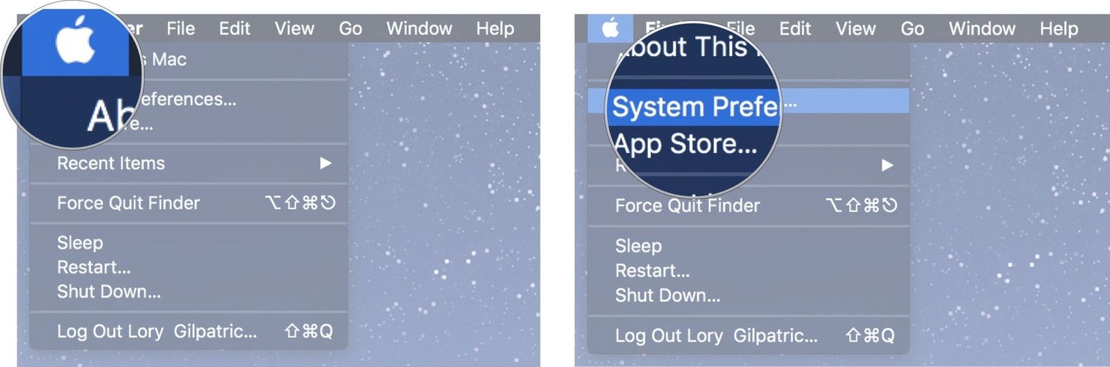 Настройка iCloud Drive на Mac