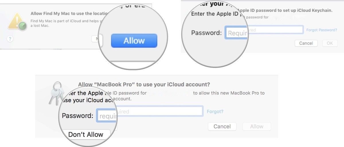 Настройка iCloud Drive на Mac