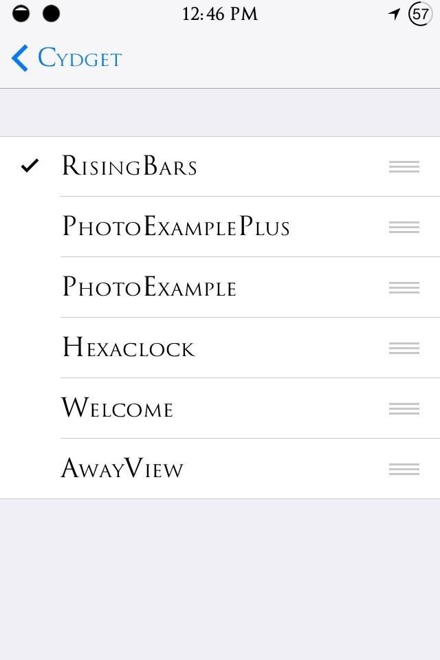 Как оформить тему экрана блокировки iOS 7 на вашем iPhone с помощью гладких, растущих временных полос
