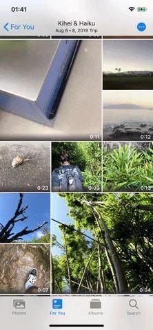 Как остановить автоматическое воспроизведение видео и живых фотографий в приложении «Фотографии» на iOS 13