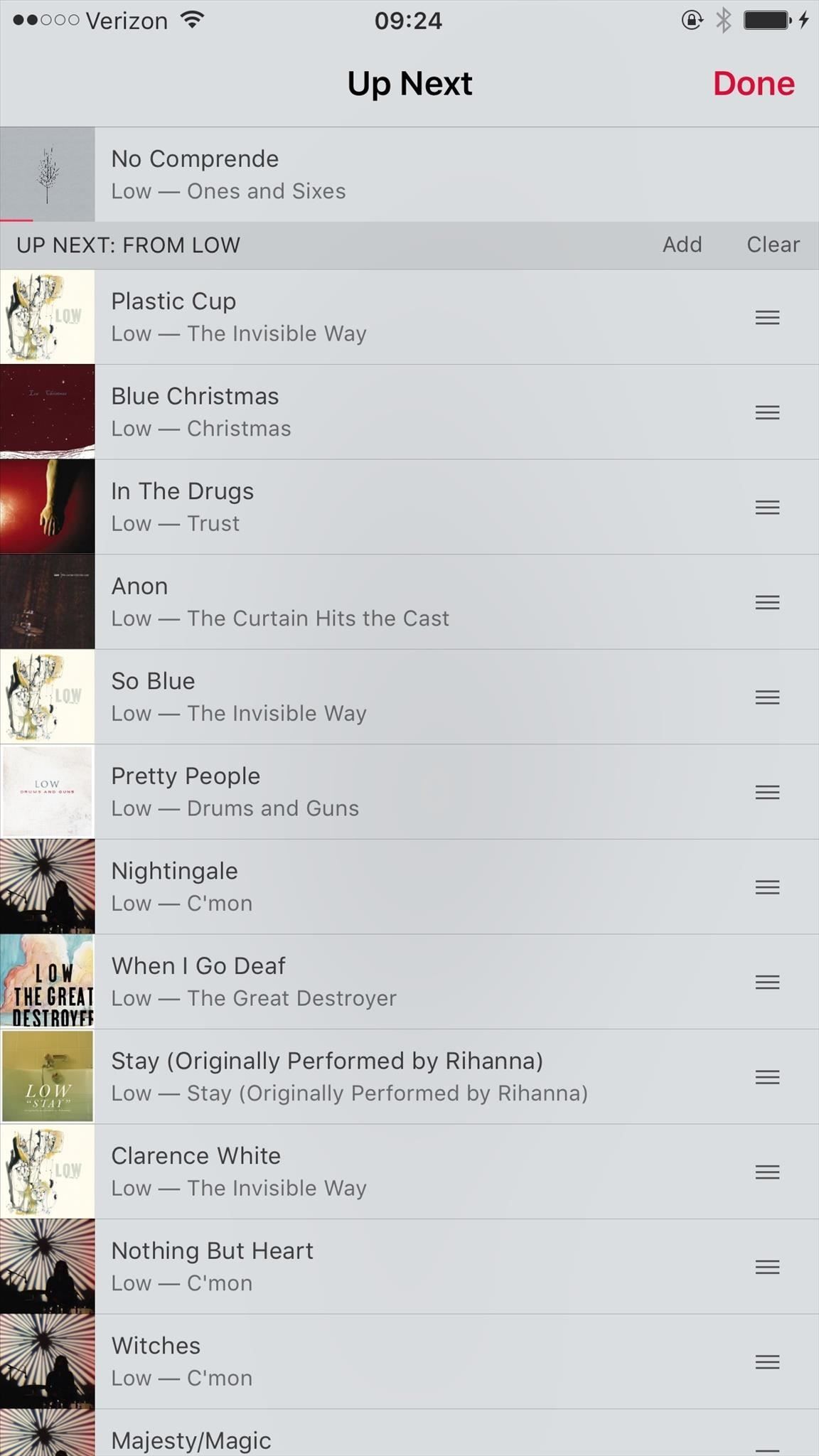 Как перемешать все песни в Apple's New Music App in iOS 8.4