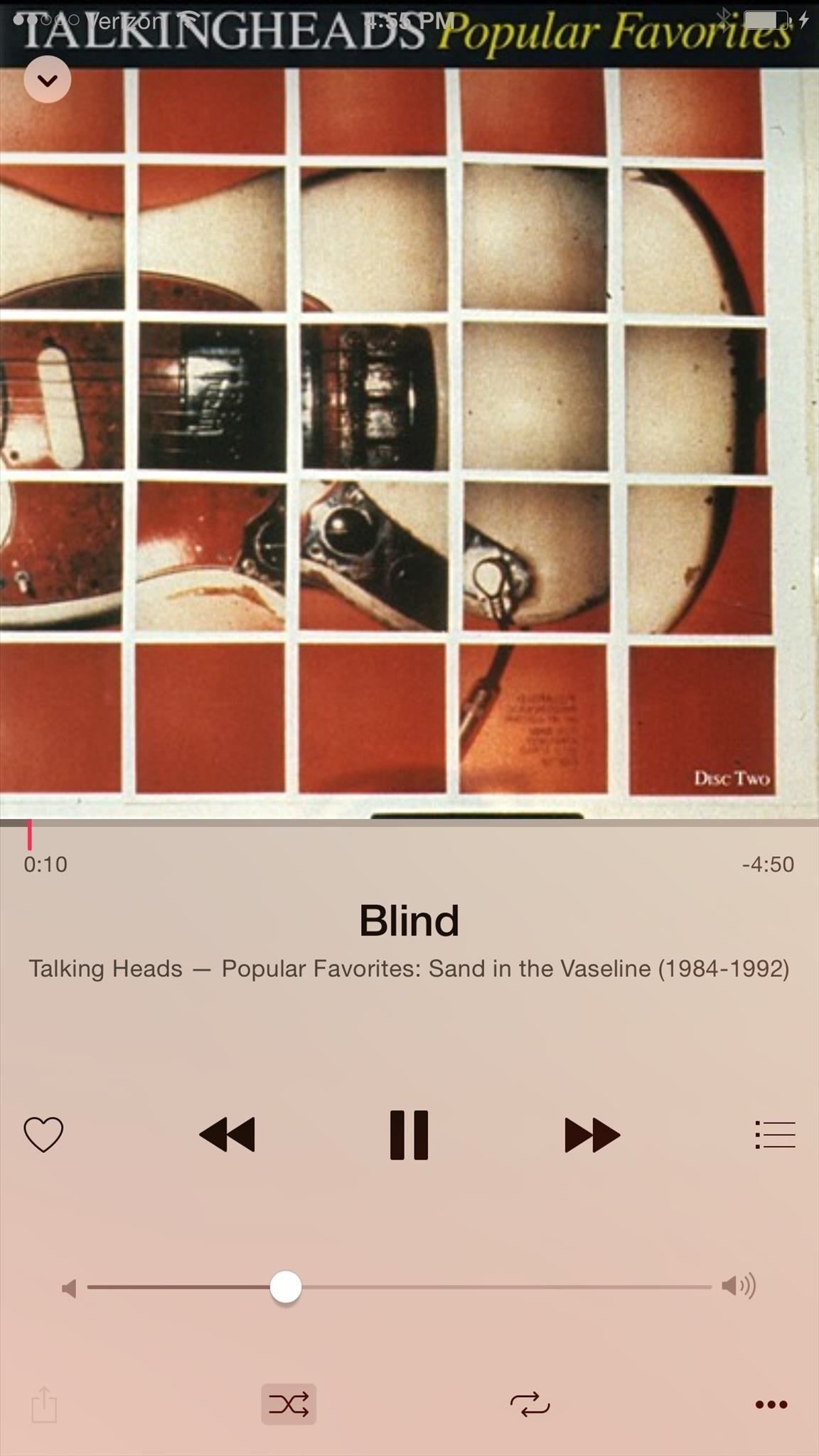 Как перемешать все песни в Apple's New Music App in iOS 8.4