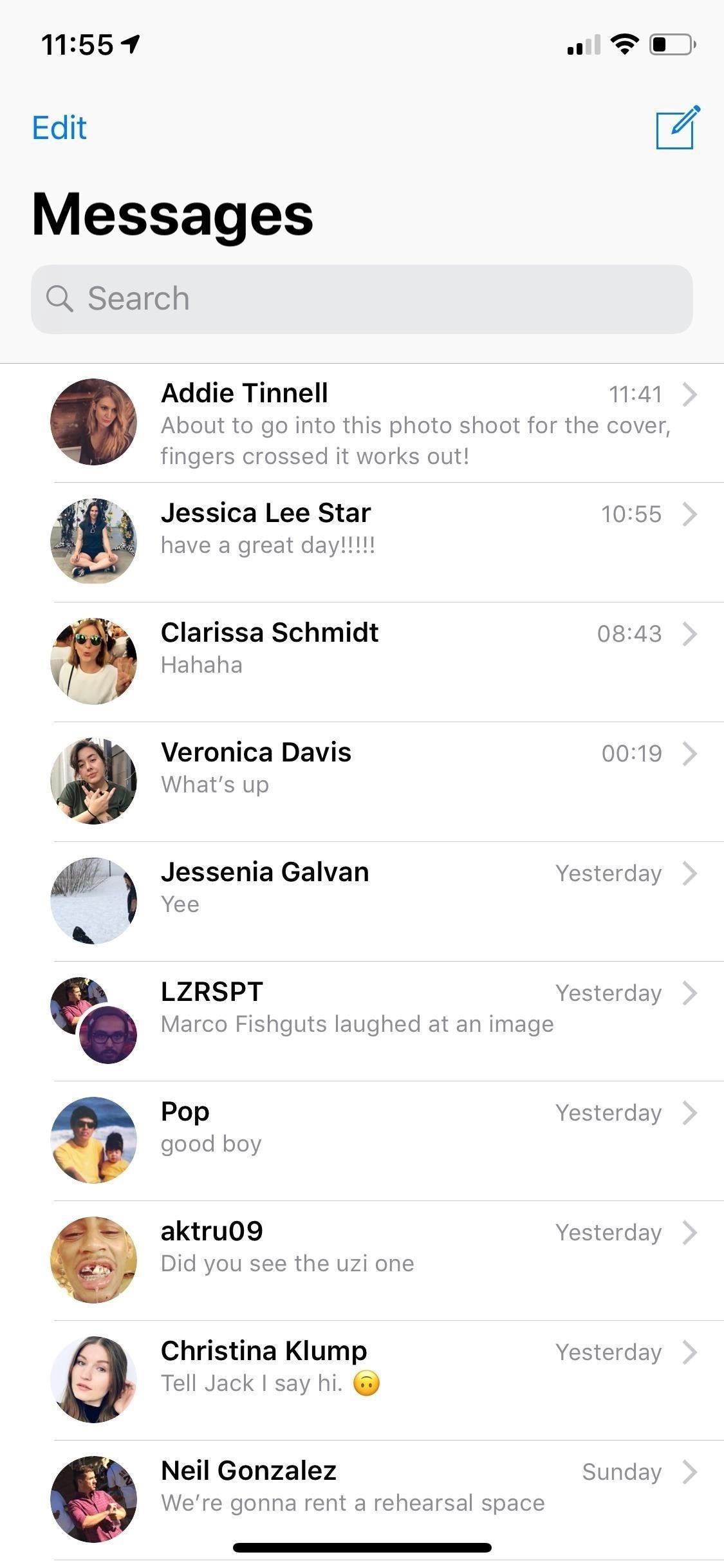 Как скрыть фотографии контактов из списка сообщений Apple и разговоров, чтобы очистить интерфейс