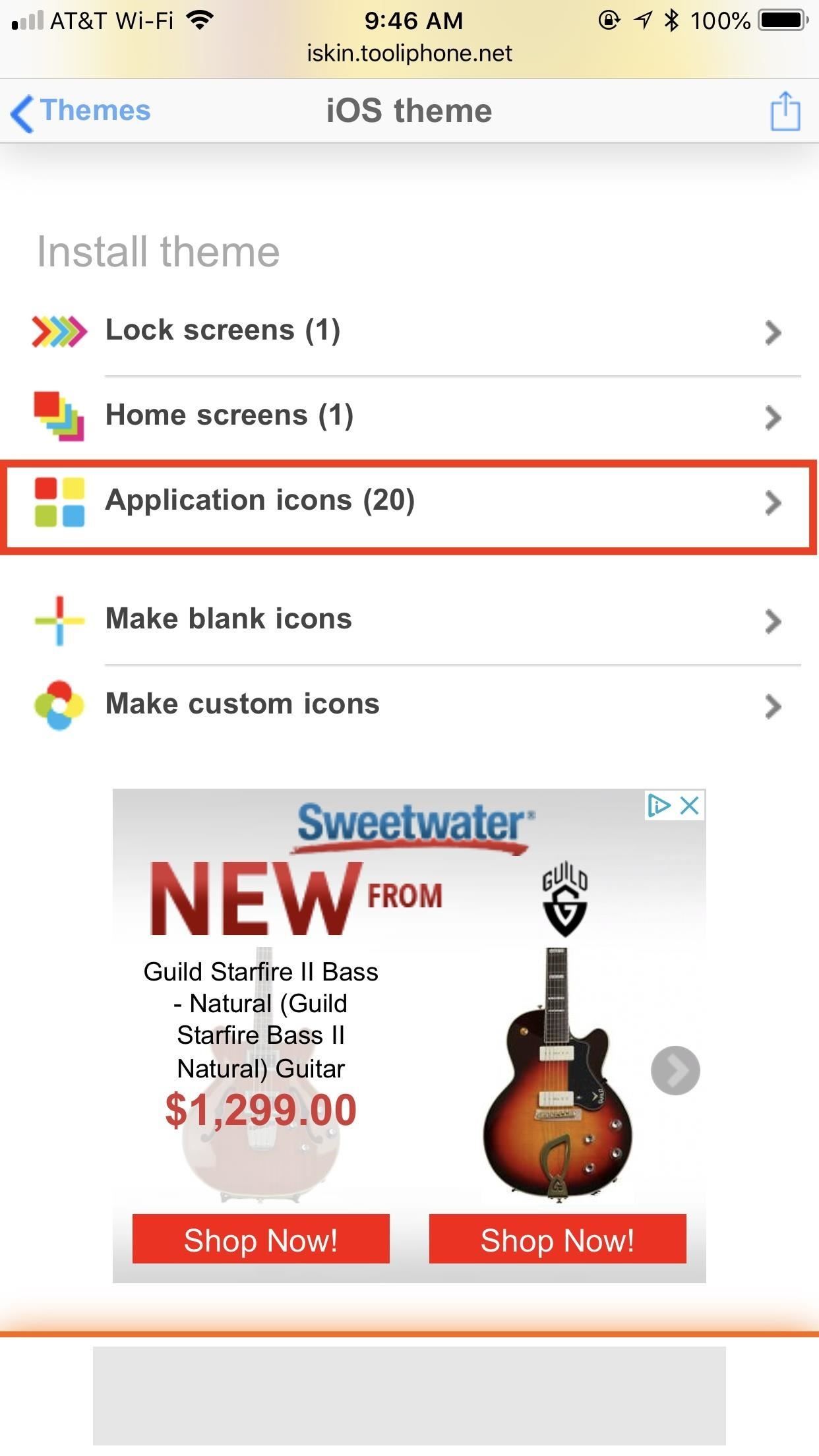 Как создать тему значков приложений на главном экране на вашем iPhone без джейлбрейка