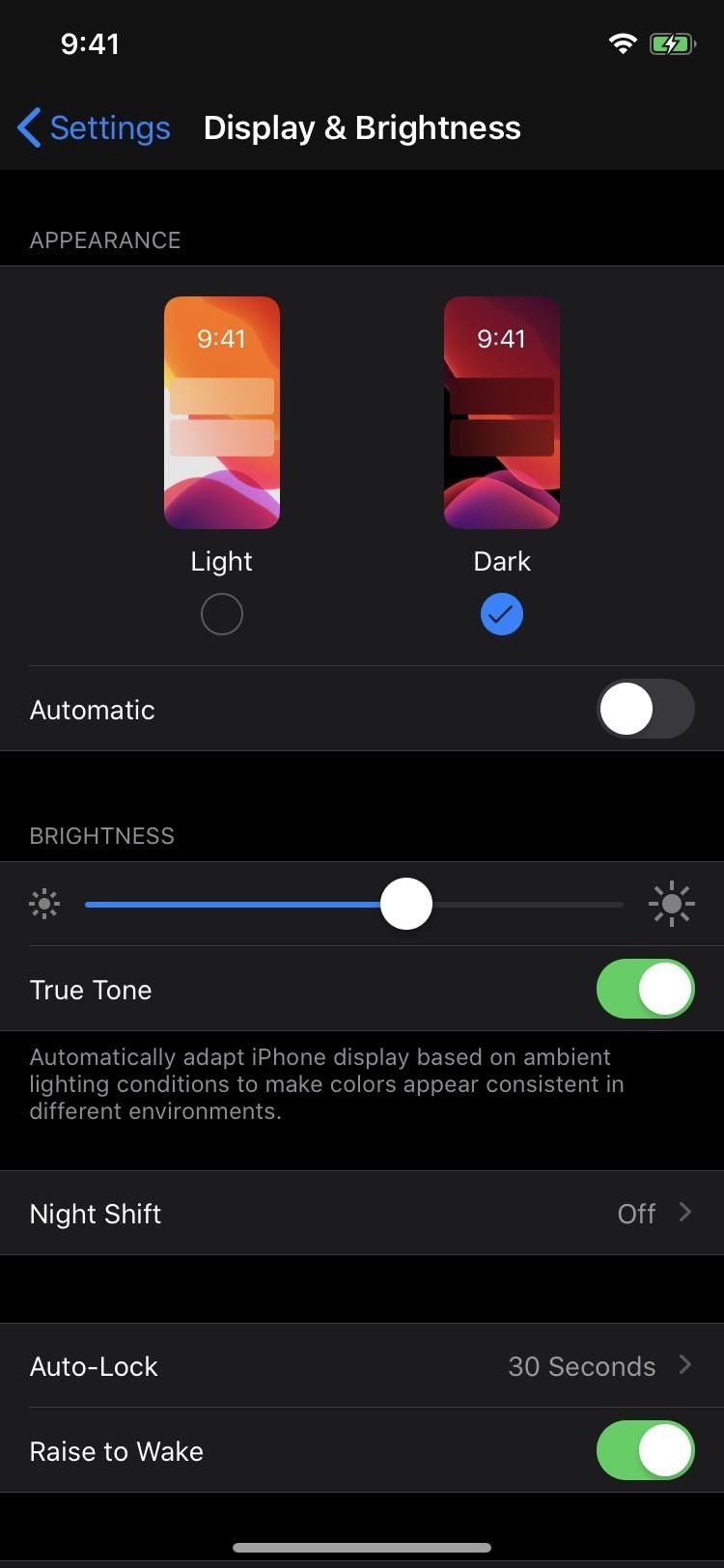 Как включить Apple's True Dark Mode in iOS 13 for iPhone