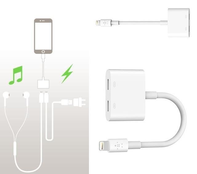 Как зарядить свой iPhone 7 во время прослушивания музыки